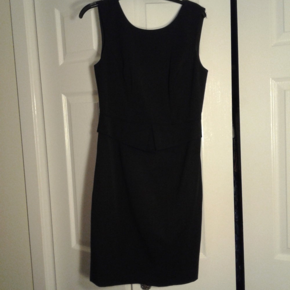 The Limited Ponte Peplum Dress